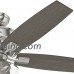Hunter Fan Company 54188 Ceiling Fan  Large  Brushed Nickel - B06X92GD7Q
